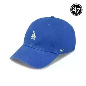 47브랜드 LA 다저스 스몰 로고 MLB 엠엘비 볼캡 야구 모자 B-BSRNR12GWS-RYA