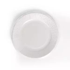 [해피팩][JG] 180 원형 주름 종이접시 일회용 야외 행사 캠핑 접시 그릇 1박스 1000개