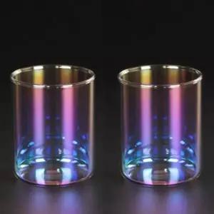 [텐바이텐]오로라 내열유리 일자컵 420ML 2P세트 감성 커피잔 쥬스잔