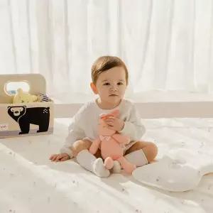 갤러리아 벨몽 100% 양면 안심코튼 신생아 방수패드 아기 방수요-드리밍래빗