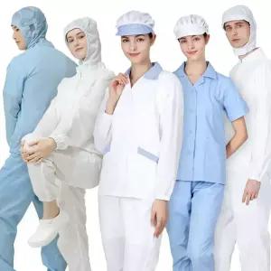 워크라인 HACCP 쿨메쉬 쿨스판 액션밴드 사계절 기능성 제전 방진 반팔 긴팔 팬츠 위생복