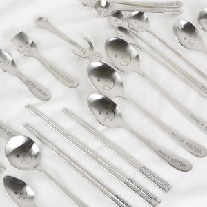 윙커로킹 도시락 어린이 스푼 젓가락 어른 숟가락 롱스푼 조리도구 국자 포크