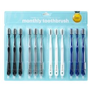 [덴클] 먼슬리 플랫칫솔 1SET