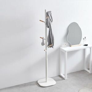 원룸 신혼가구 북유럽 나뭇가짓 원목 일자 스탠드 옷걸이 행거 / 심플 미니 정장