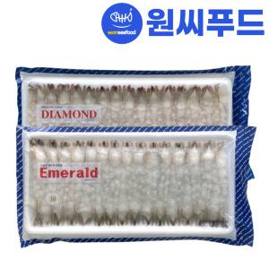 원씨푸드 다이아몬드 노바시 새우 30미 300g 냉동 손질새우살 튀김용