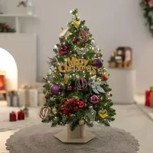 [텐바이텐]크리스마스 트리 장식 풀세트 믹스베리볼몬타나 90cm 양면