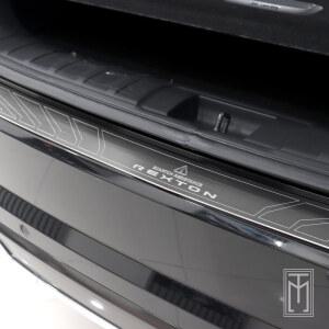 올뉴렉스턴 메탈 트렁크범퍼 가니쉬 DIY몰딩 보호가드 흠집방지 커버 패널 셀프튜닝 용품