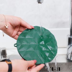 실리콘 냄비받침 뜨거운 냄비 음식 받침대 매트 식탁 바닥 보호 매트