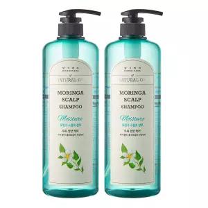 댕기머리 허벌 모링가 스칼프 샴푸 1000ml 2개 / 두피 모발 영양 공급
