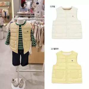 [블루독베이비](강남점)강남점단독)25F/W 신상품 간절기 인기아이템 경량조끼 2종 중 택1 정가 69,000