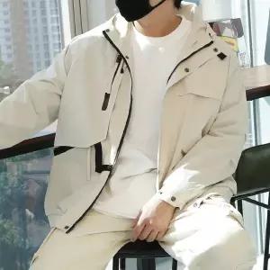 [우기브로]WMH 남자 빅사이즈 제르피 후드 바람막이 아웃웨어