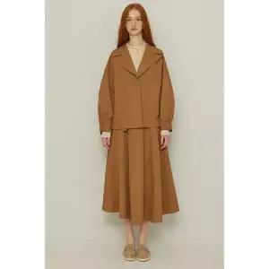 [LAFEL](천안아산점)라펠소로브 테일러드 오버핏 점퍼LNFL304