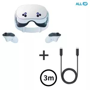 메타 퀘스트 3S meta quest 3s 256GB+ USB3.2 Gen2 C to C타입 20Gbps 100W 고속충전 PD 케이블 3m