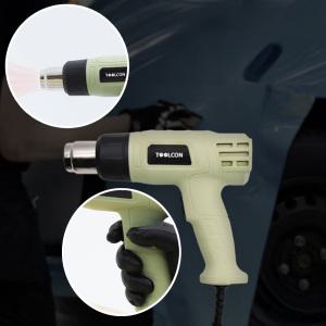 히팅 건 열풍기 필름 랩핑 열수축 배선 페인트 스티커 제거 4종 노즐 2000W