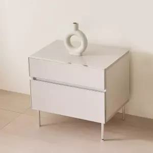 노바 미드센추리 거실 협탁 2단 서랍장 600