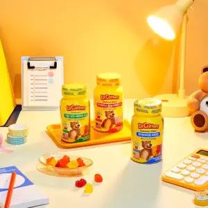 꾸미바이트 어린이 젤리비타민 3종 비타민 칼슘 아연)