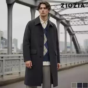 [지오지아] [남녀공용]세미 오버 발마칸 코트 (ABC4CG3103)