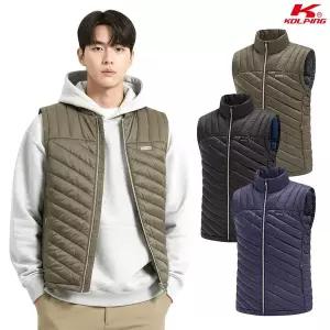 콜핑 남성 겨울 방풍 등산 경량 패딩 조끼 KSC759SV2M