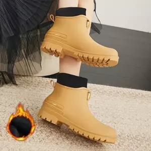 ONM 여성 방한 털안감 스타일 방한화 겨울 레인부츠 TAIN3