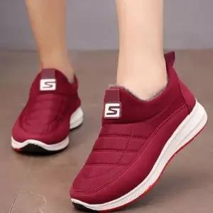 ONM 여성 방한 털안감 스타일 슬립온 디자인 패딩부츠 TT1