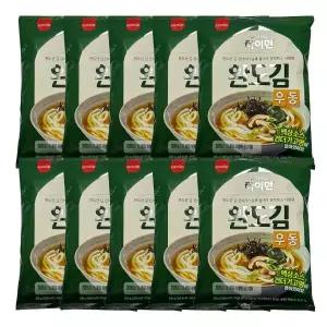 [삼립] 하이면 완도김우동 10개