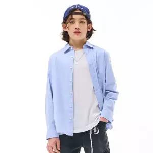 [보리보리/오션스카이]남아 베이직 셔츠-EAJB5402B0D