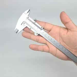 고품질 전문가용 버니어 캘리퍼스 6 0-150mm 0.02mm 금속 캘 150mm 0.02mm (WFH20VB)