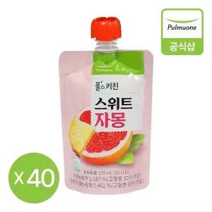 [풀무원] 풀스키친 스위트자몽주스(100ml x 40개)