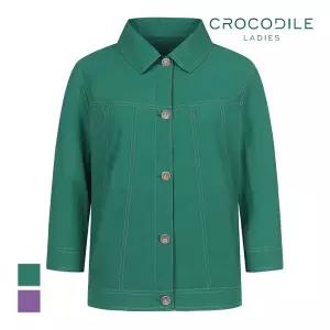 [크로커다일레이디] 스티치 7부 캐주얼 자켓_CLCMJK202