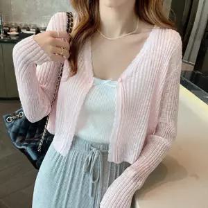 [더봉][7가지컬러] 여리핏 썸머 볼레로 시스루 크롭 가디건