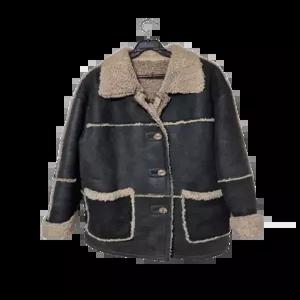 비아트 양가죽 정품 오버핏 여자 무스탕 겨울용 여성쉐르파자켓점퍼85-94