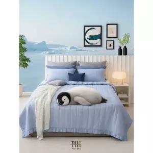 [롯데백화점]박홍근홈패션 [100_live] 드림스 워싱 인견 침구세트 킹(K)