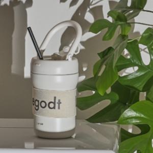 오덴세 보온 보냉 텀블러 스텐 손잡이 물병 450ml