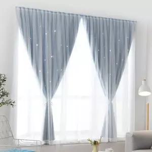 가림막 무타공 찍찍이 커튼 거실 침실 펀칭 암막커튼 150x150 창문커튼