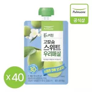 [풀무원] 풀스키친 고칼슘스위트우리매실 100ml X 40개입