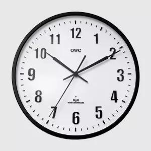 OWC 수트(SUIT) RC 전파수신 자동시간맞춤 벽걸이 벽시계 OT767RC