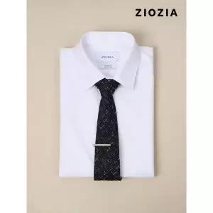 [하프클럽/지오지아]다크네이비 올오버 패턴 넥타이 (AAD5AT1303_DNV)