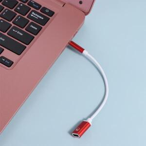 수-C 타입 암 헤드폰 Aux 케이블 변환기, C 타입-3.5mm 잭 이어폰 오디오 어댑터 3.5mm, 1 개