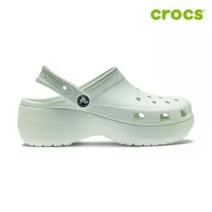 [크록스 정품] 클래식 플랫폼 클로그 여성샌들 206750-3YF