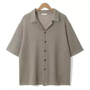 [MNC] 댄디 오픈카라 반팔가디건 MDCD271AD)