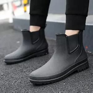 남자장화 레인부츠 낚시신발 눈 비 작업화 첼시부츠 레인부츠 농사 남성부츠