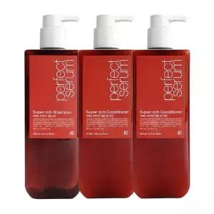 미쟝센 퍼펙트 슈퍼리치 세럼 샴푸+컨디셔너 680ml x2