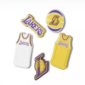 [크록스] 지비츠 세이브존05 농구 NBA LA 레이커스 10011275 (S40018583)