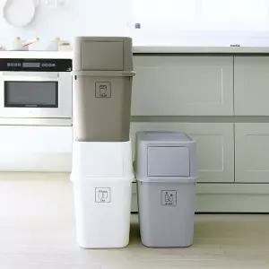 [보리보리/가쯔]브라우니 다용도 분리수거함 대형 50L 3개