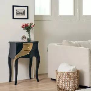 무료배송 피에르 골드엣지 포인트 협탁 미니 콘솔_착불배송