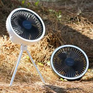 버티탭 서클라이트 캠핑무선선풍기 충전식 탁상용 휴대용 선풍기 미니 써큘레이터 무드등 라이트