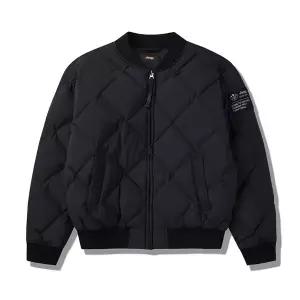 [Jeep]지프 다이아 퀼팅 경량 덕다운 항공점퍼 JP3JPU256BK