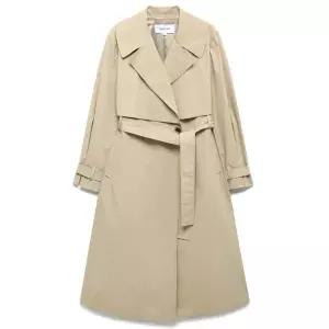 [롯데백화점]나이스클랍 베이직 소매 비죠 포인트  트렌치코트 N251MWY110