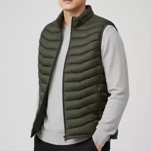 웰론 잔패딩 조끼 D24V402