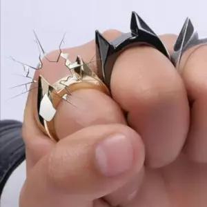 호신용 반지 3개 세트 여성용품 번너클 호신용반지 남성용품